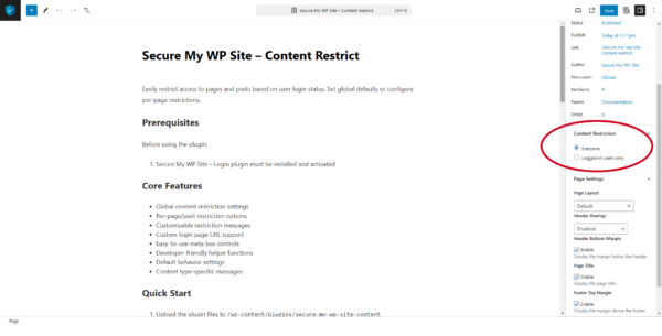 Content Restrict - Image 3